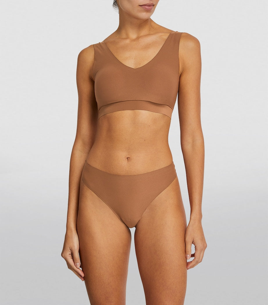 Chantelle Brown SoftStretch Thong