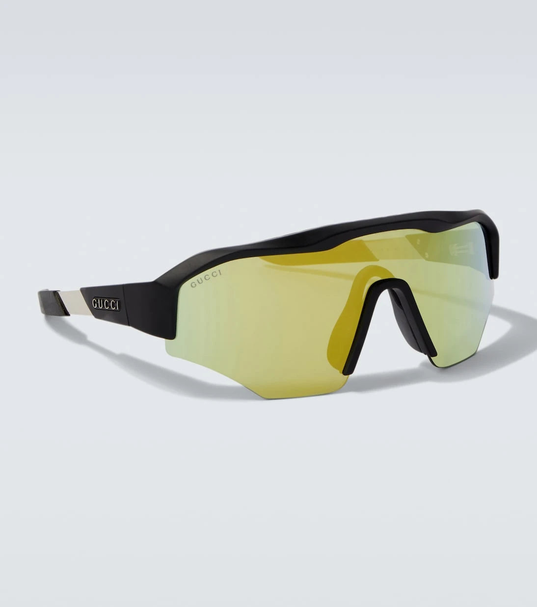 Gucci - Logo shield sunglasses