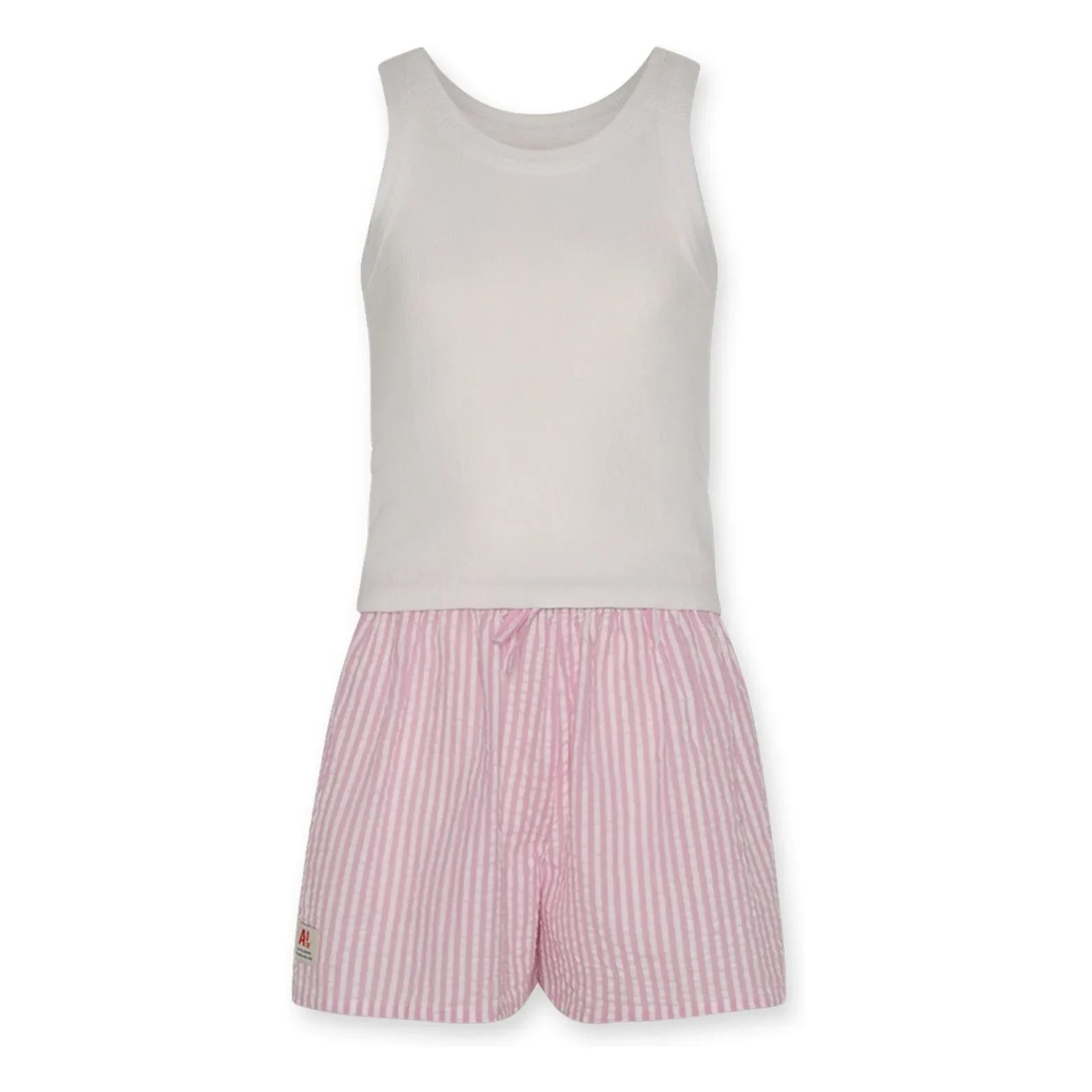 AO76 - La Pajama striped pyjamas | Pink