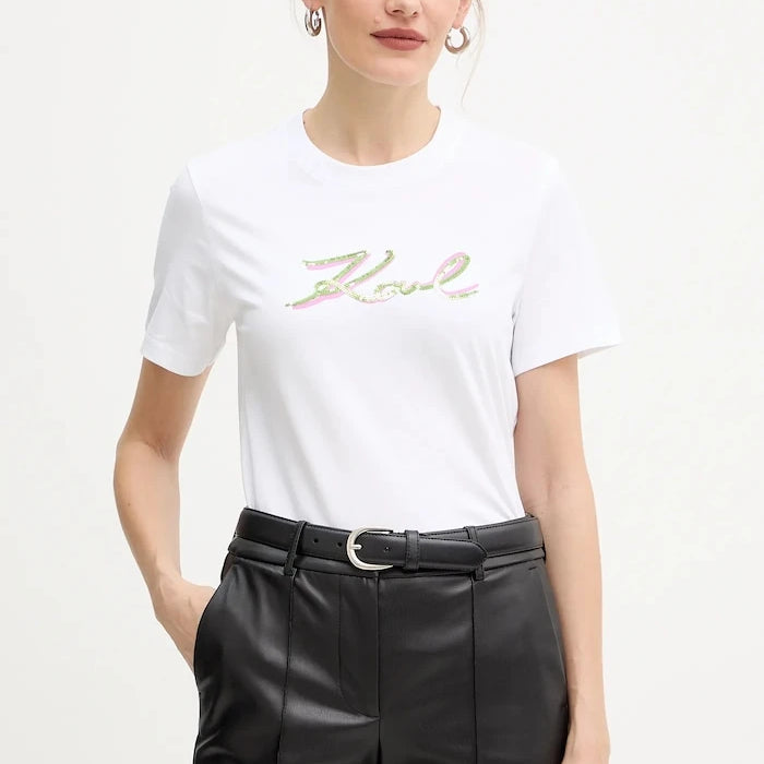 Памучна тениска Karl Lagerfeld