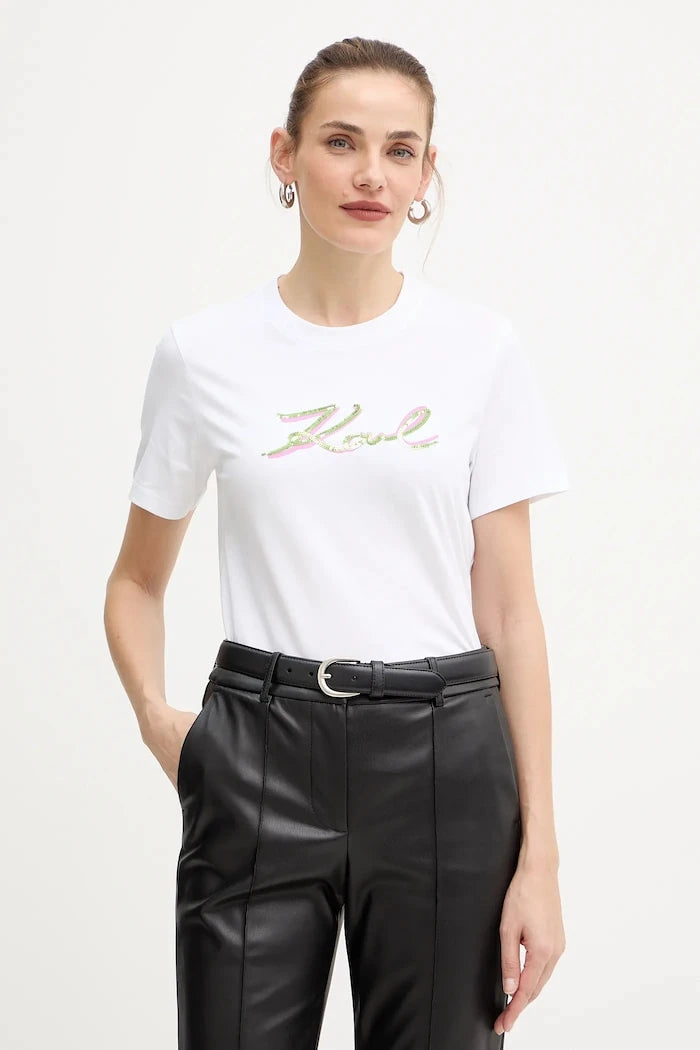 Памучна тениска Karl Lagerfeld