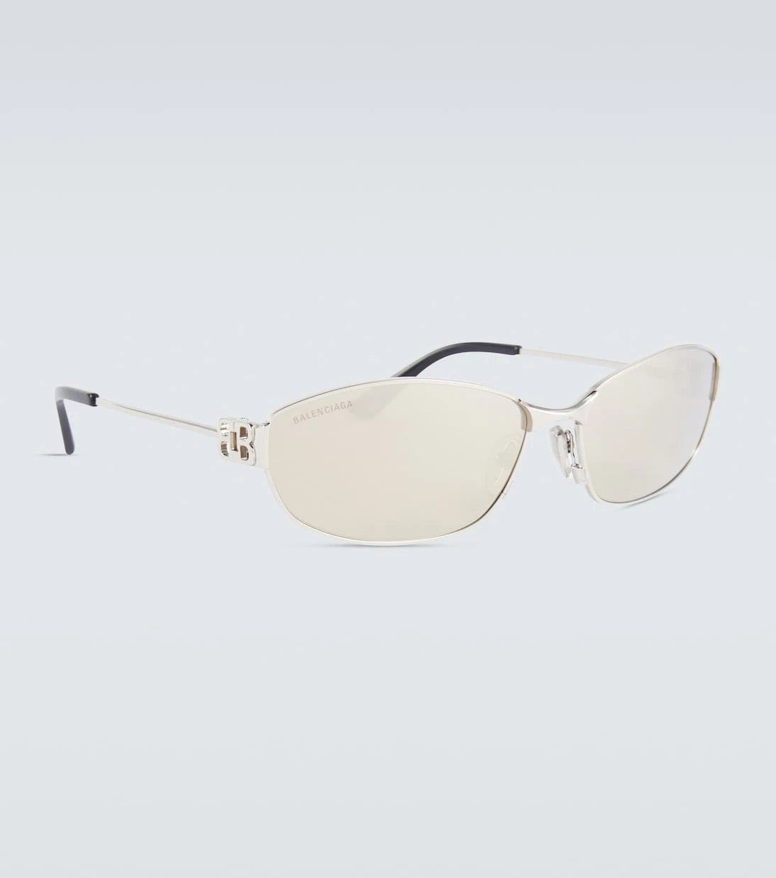 Balenciaga - Mercury oval sunglasses