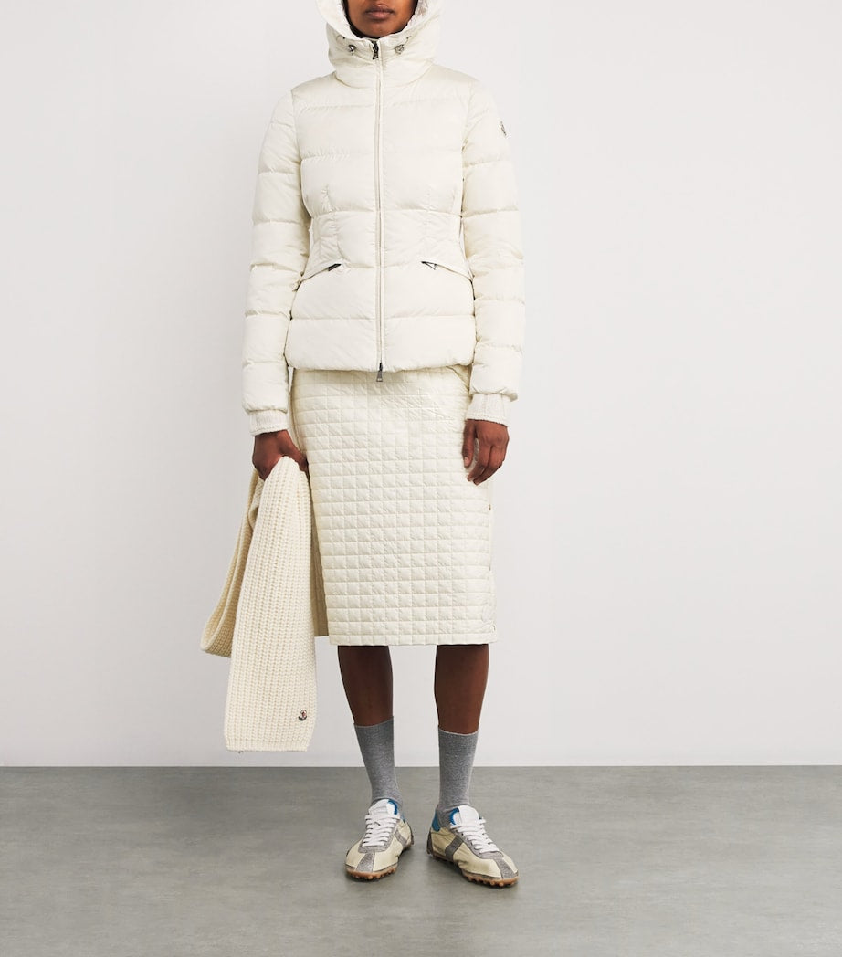 Moncler Ivory Down Water-Repellent Avoce Jacket