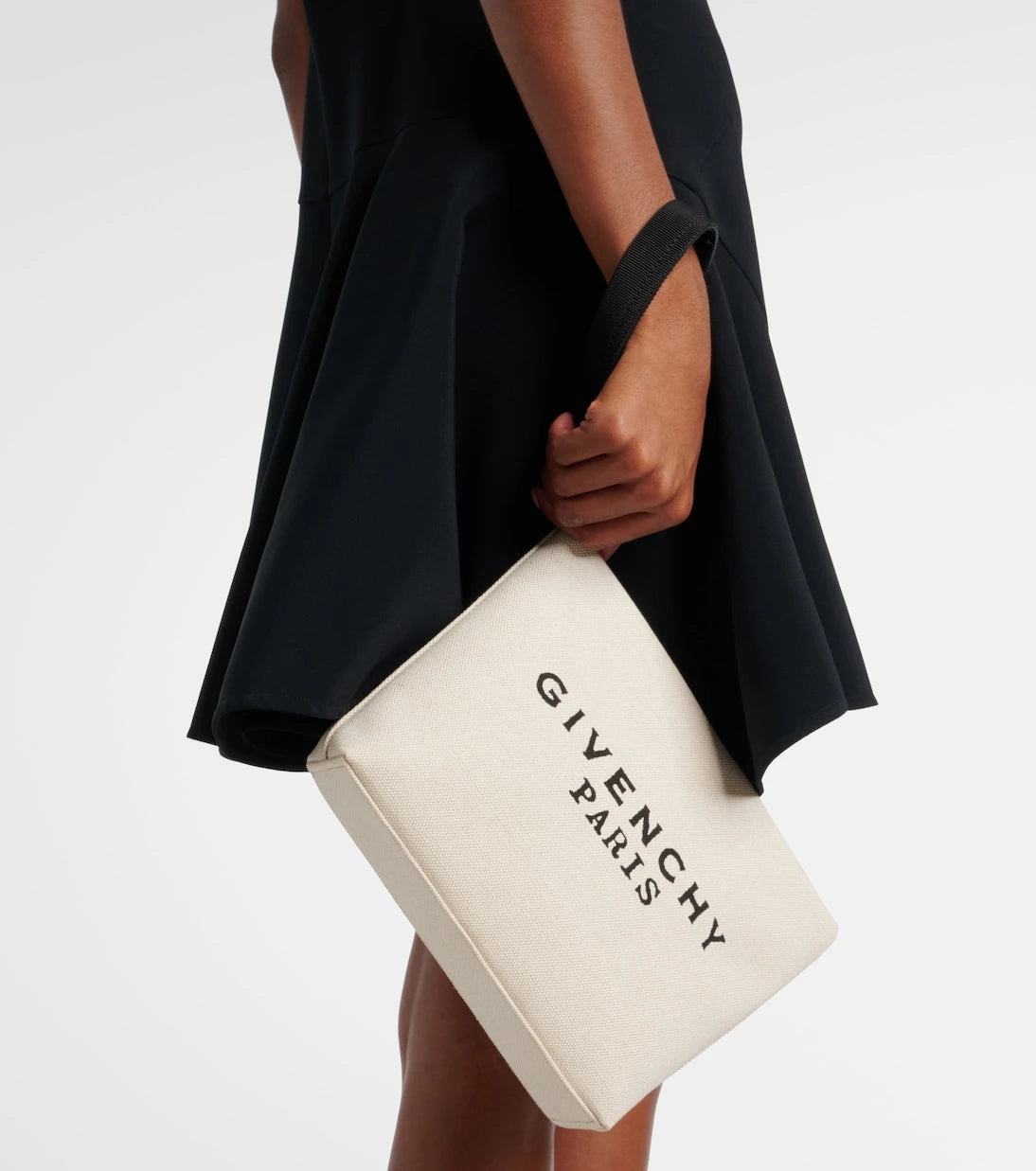 Givenchy - Logo canvas pouch
