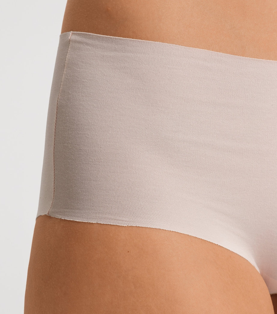 Nude Invisible Cotton Maxi Briefs