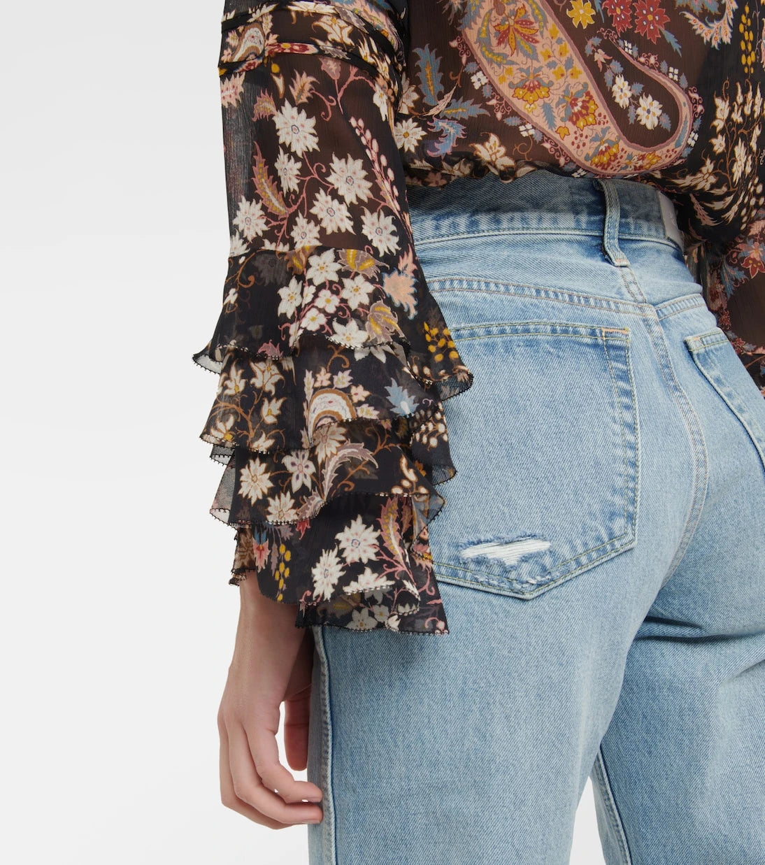 Re/Done - Mid-rise straight-leg jeans