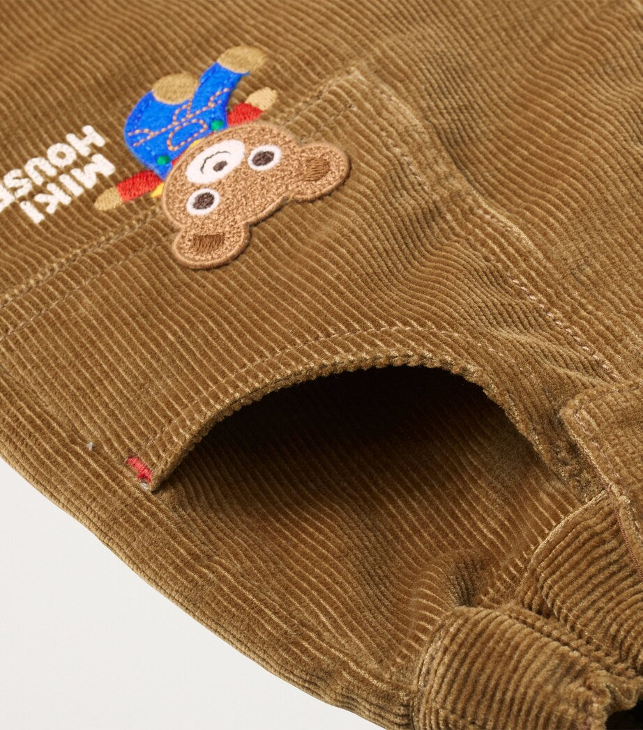 Corduroy Dungarees (2-7 Years)