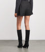 Claudie Pierlot Grey Wide Pleated Shorts