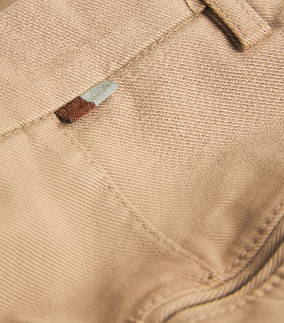 Stretch-Cotton Straight Chinos