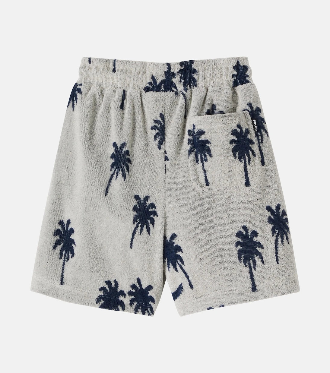 Molo - Abay printed cotton-blend terry shorts