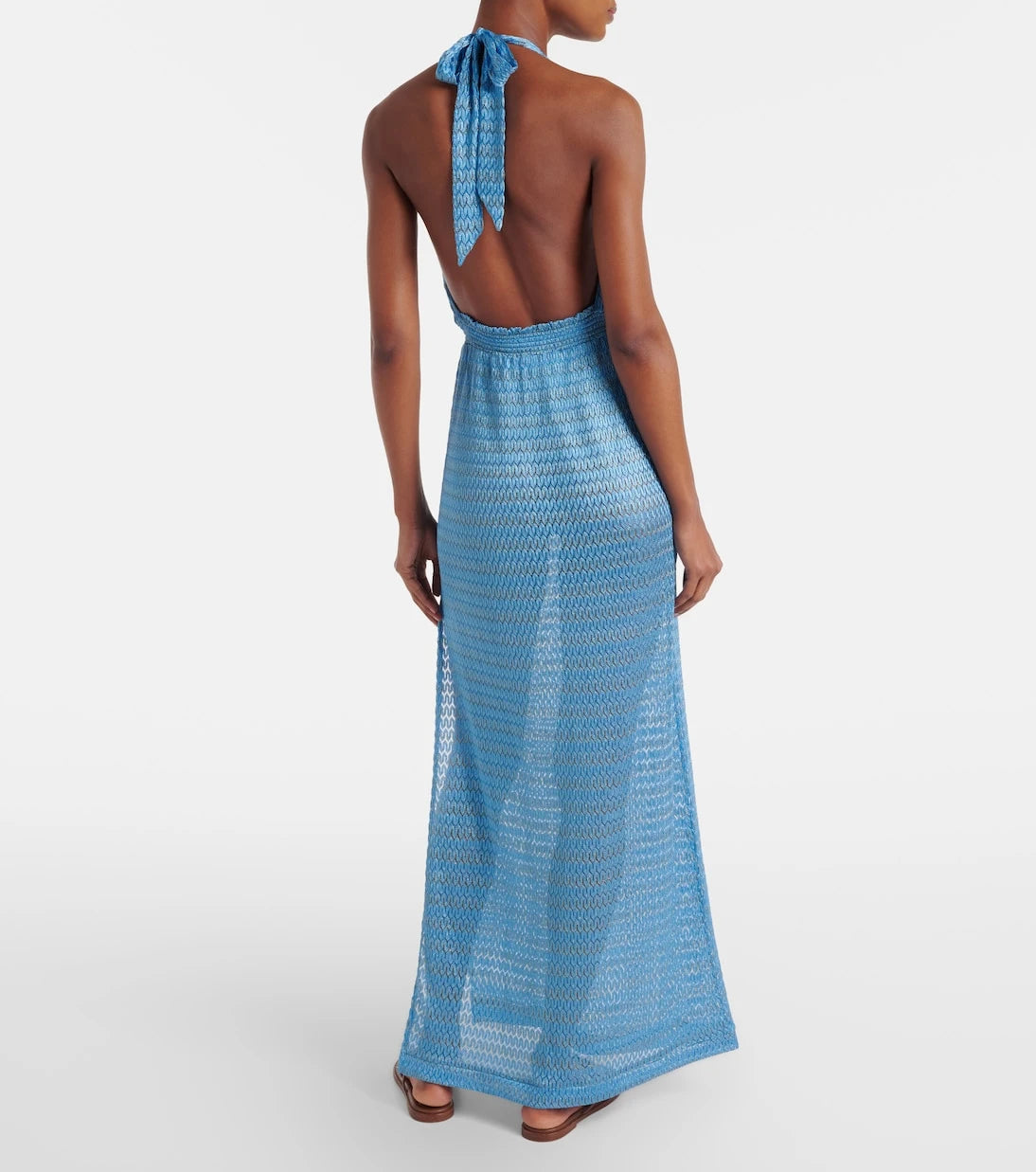 Melissa Odabash - Mariah lamé maxi dress