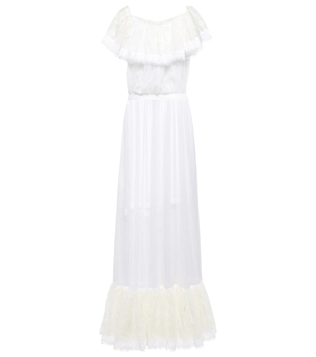 Rabanne - Off-shoulder maxi dress