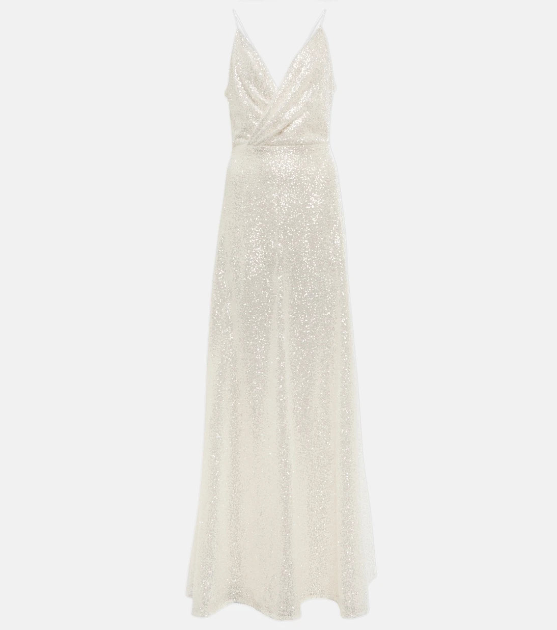 Costarellos - Kristina sequined tulle gown