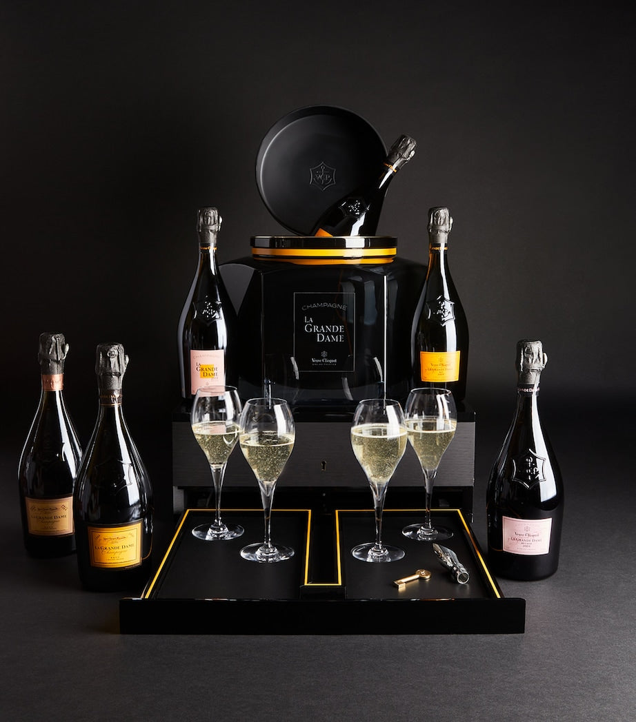 Veuve Clicquot x Baccarat La Grande Dame Inkwell Champagne Case (6 x 75cl)