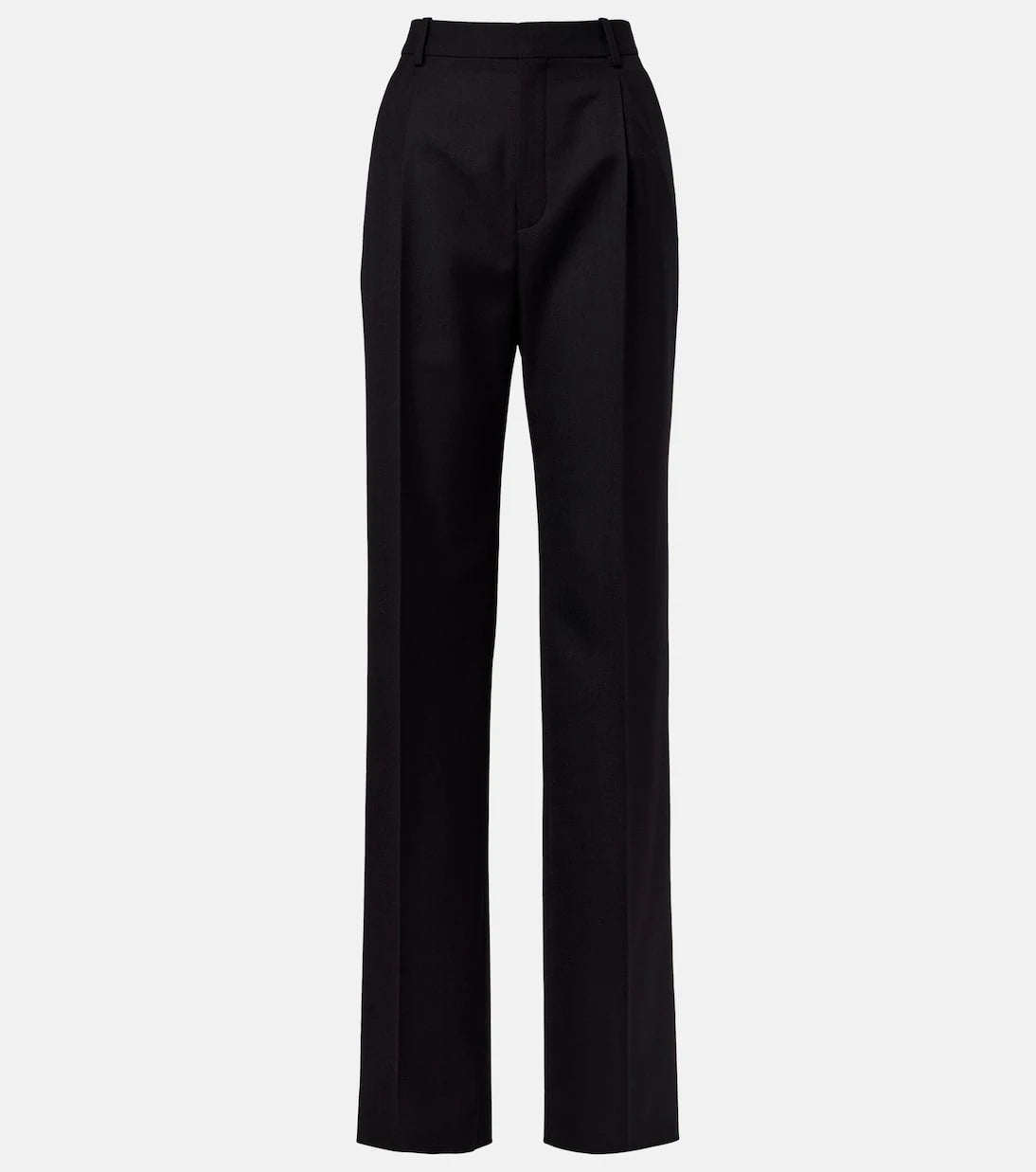 Saint Laurent - Wool wide-leg pants