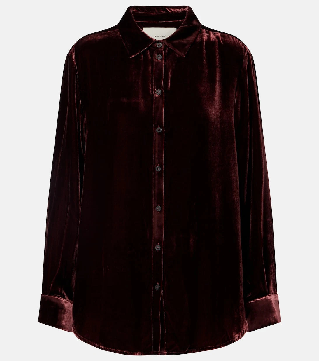 Asceno - London velvet shirt