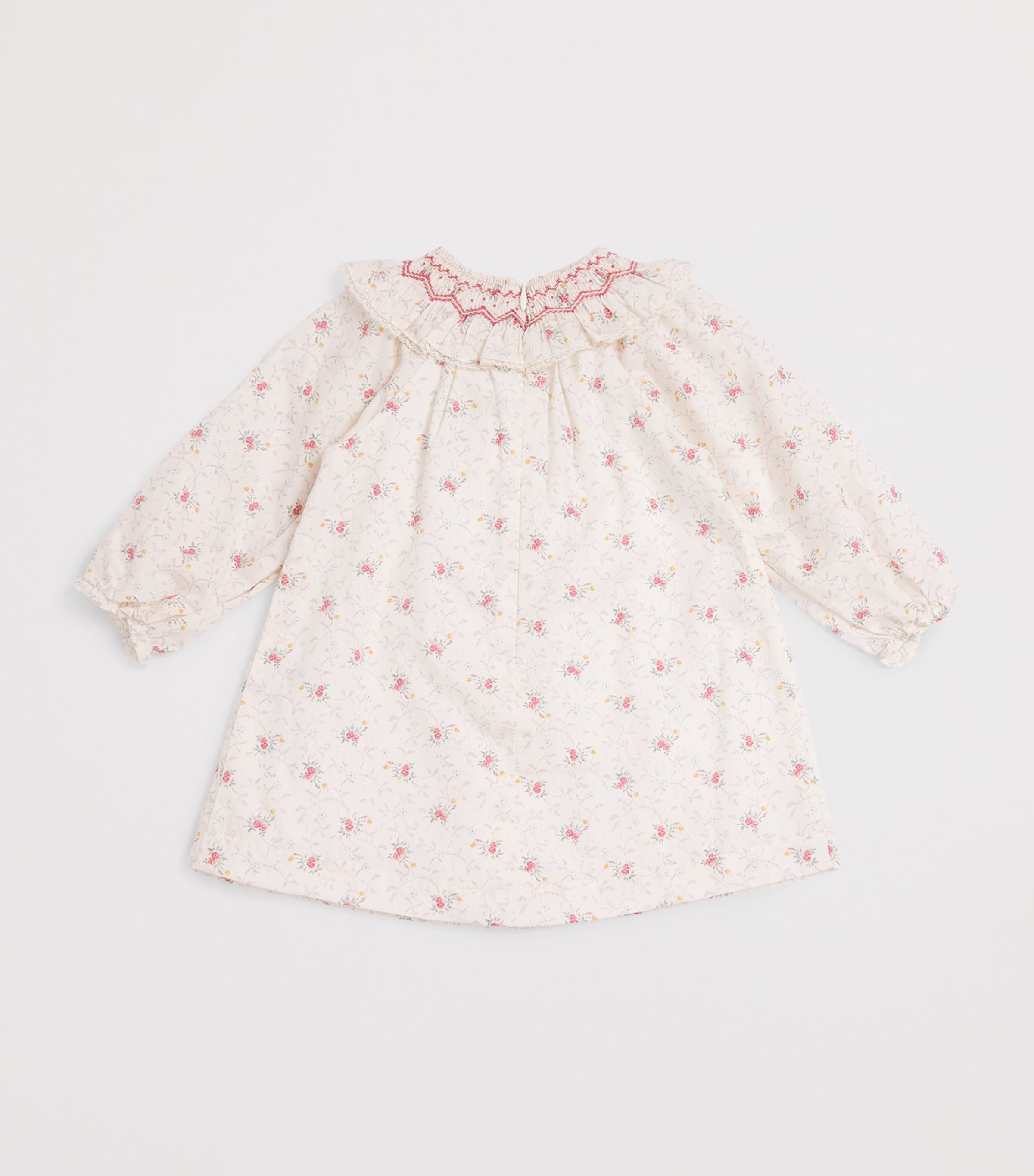 Floral Print Smock Dress (1-24 Months)
