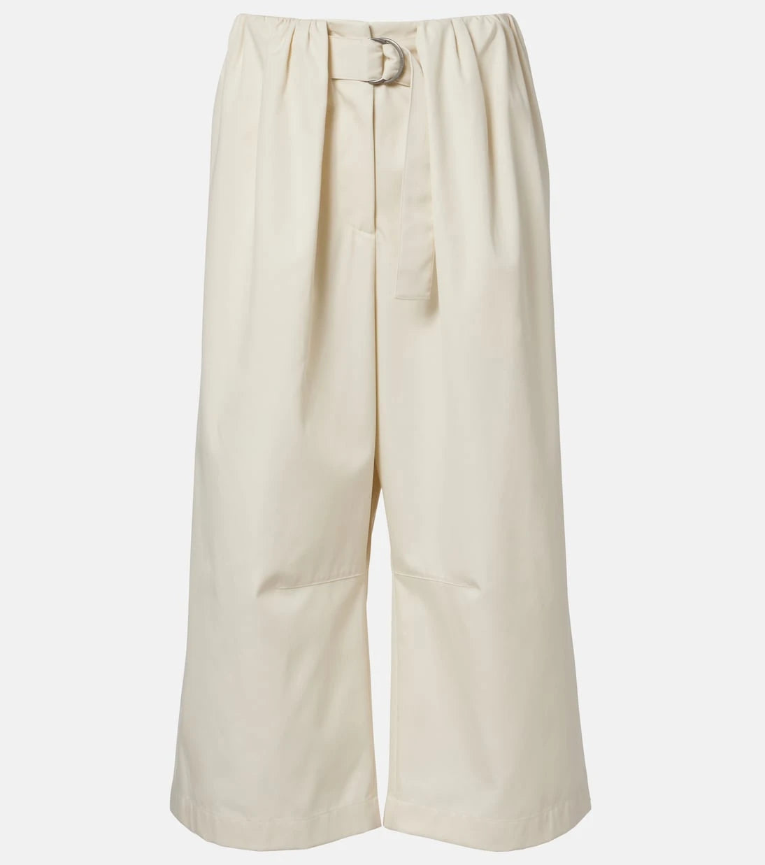 Loewe - Cotton and silk gabardine culottes
