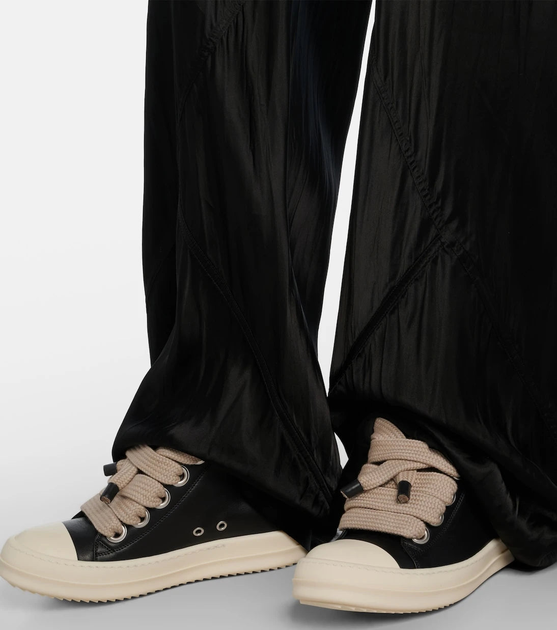 Rick Owens - Jumbolace leather sneakers