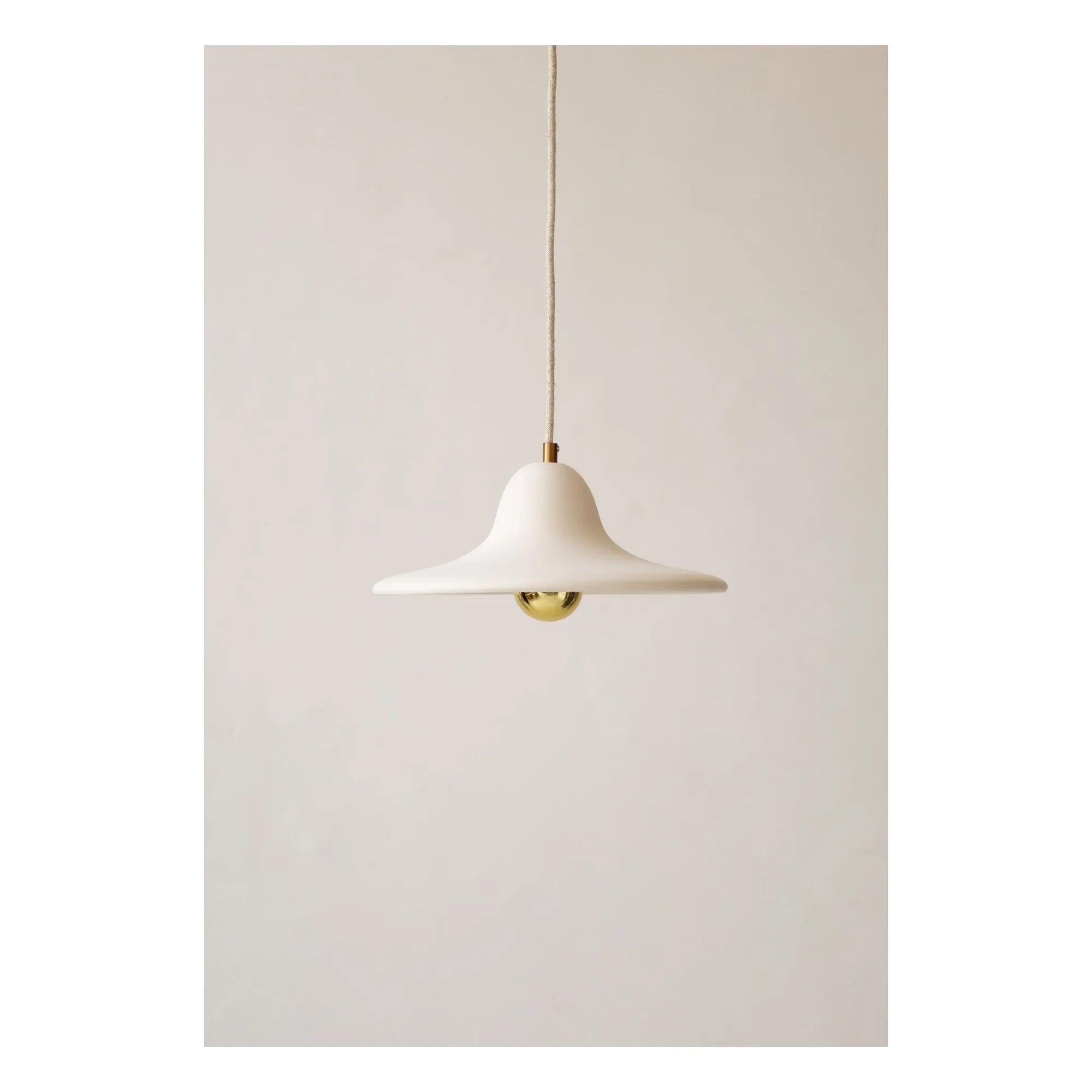 Masamé - Gigaro raw ceramic hand wand | Warm White