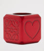Red Heart Dice Bag Charm