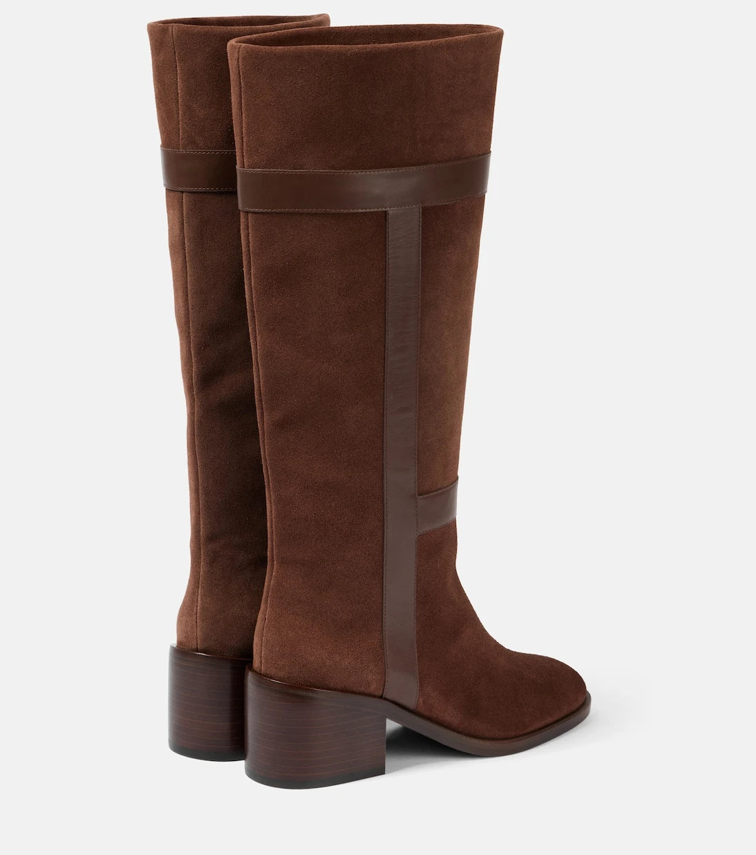 Clergerie - Lyube 65 shearling-lined suede knee-high boots
