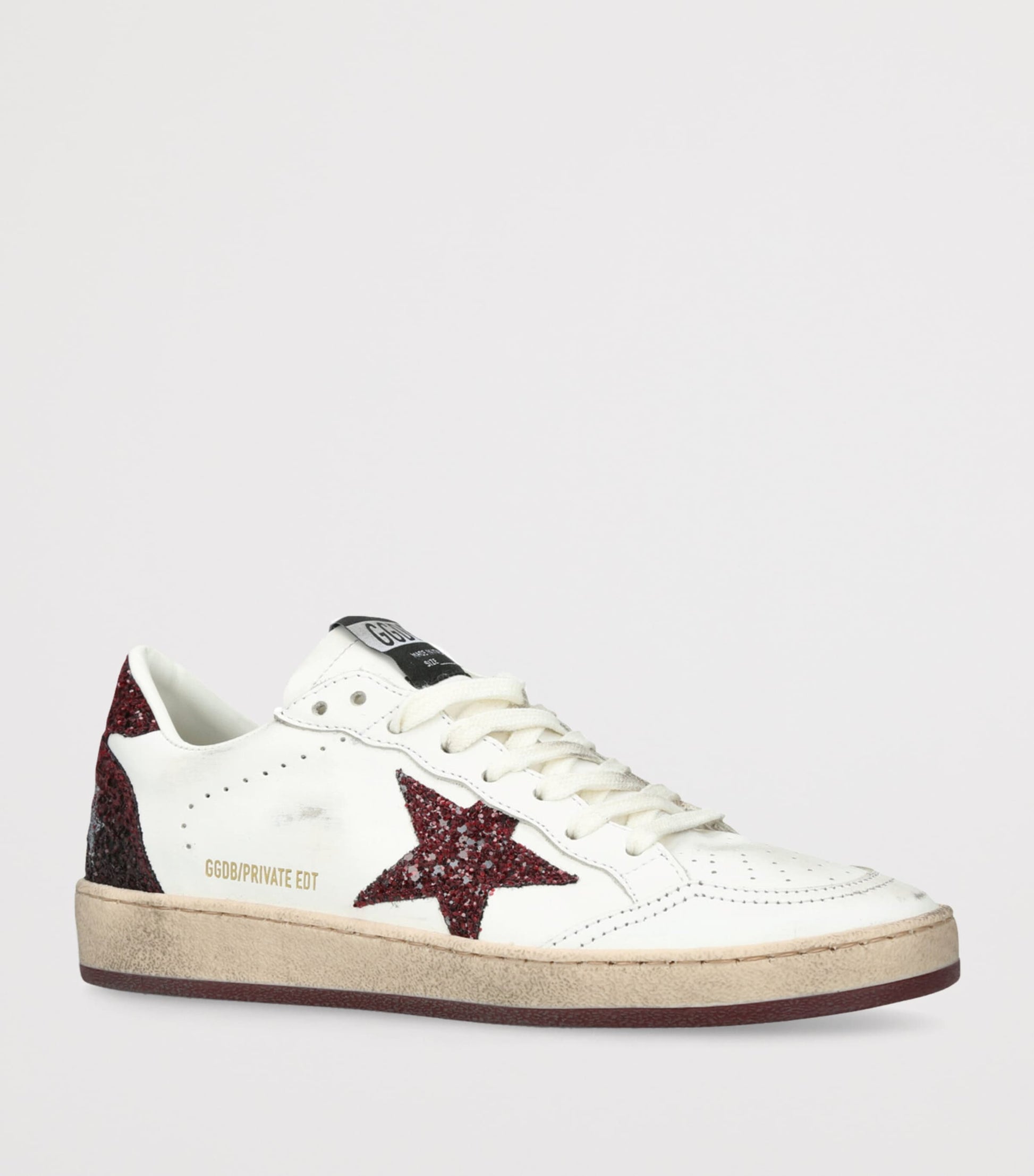 White Suede Ball Star Sneakers
