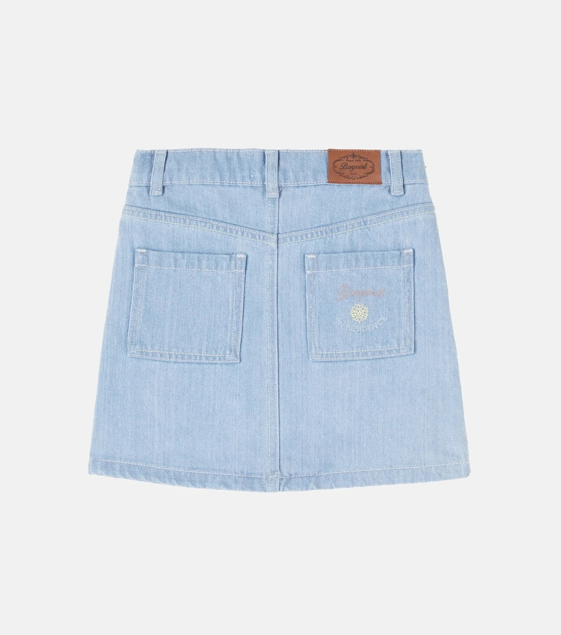 Bonpoint - x Guest in Residence Dexie denim skirt