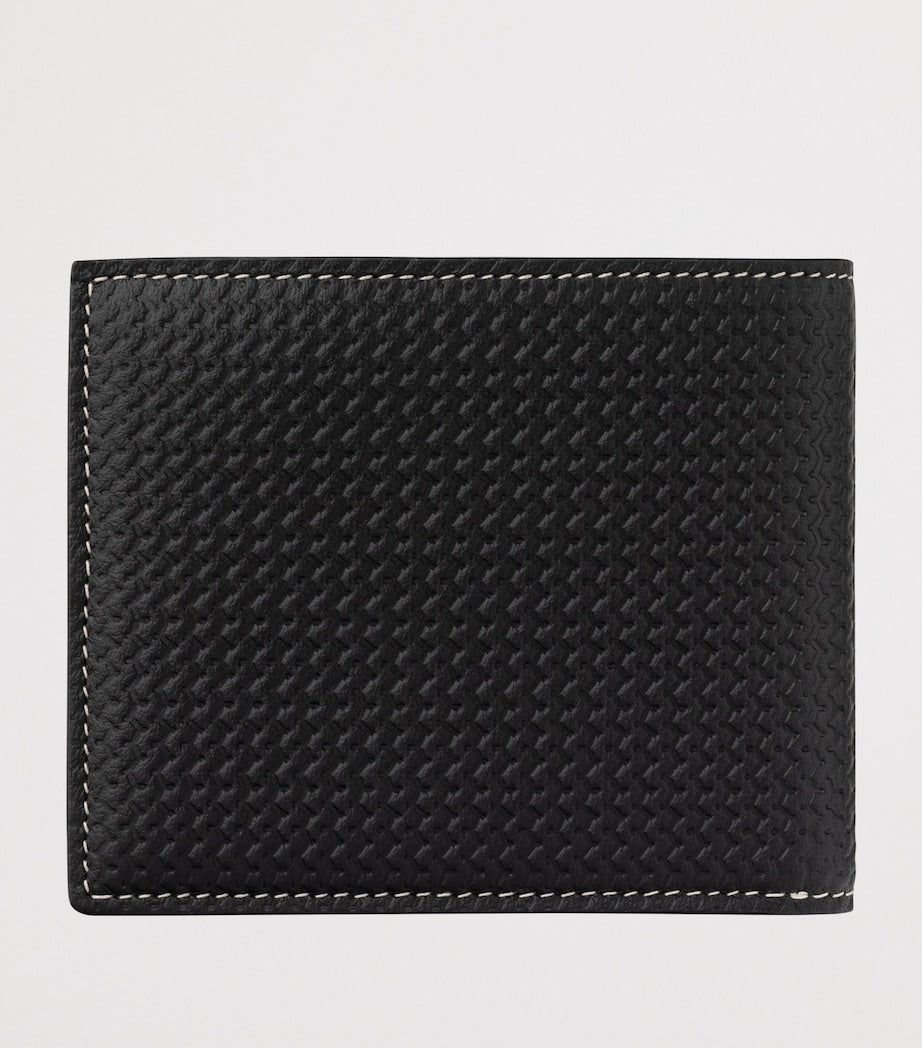 Mini Leather Racing Bifold Wallet