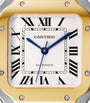 Yellow Gold and Stainless Steel Santos de Cartier Watch 35.1mm