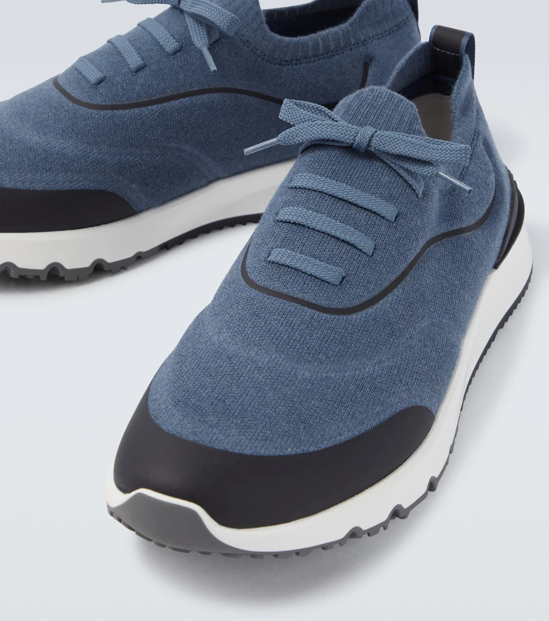 Brunello Cucinelli - Techno knitted sneakers