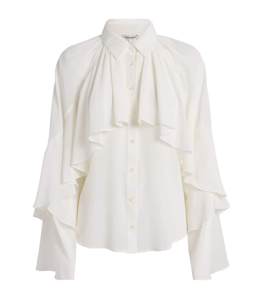 Silk Ruffle Demaris Blouse