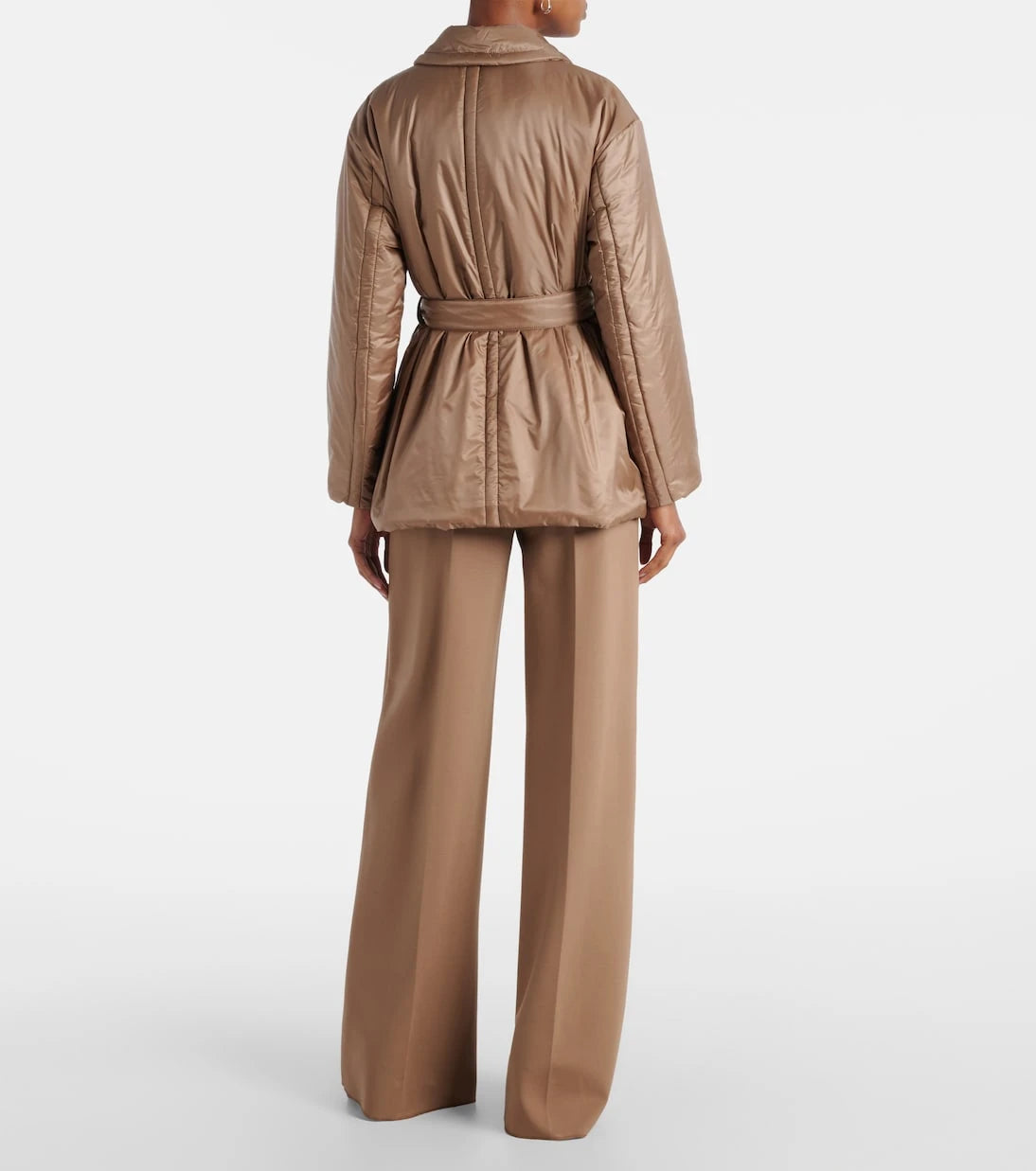 Max Mara - The Cube Calla dolgulu kanvas ceket