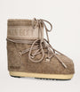 Felt Icon Low Ankle Boots BEIGE