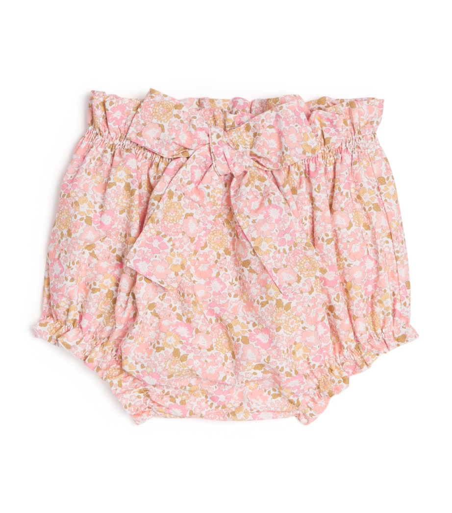 PEPA LONDON Cotton Floral Bloomers (1-12 Months)
