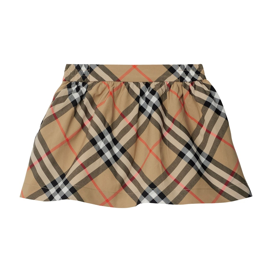 Burberry Kids Cotton Check Skirt (6-24 Months)