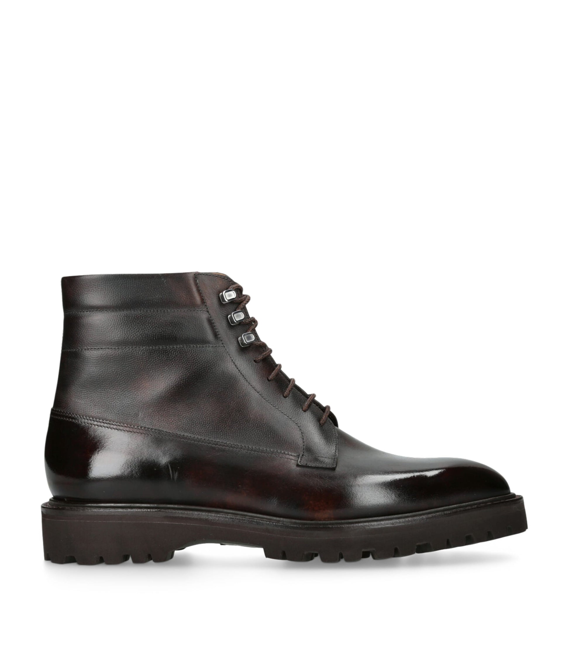 John Lobb Leather Alder Boots