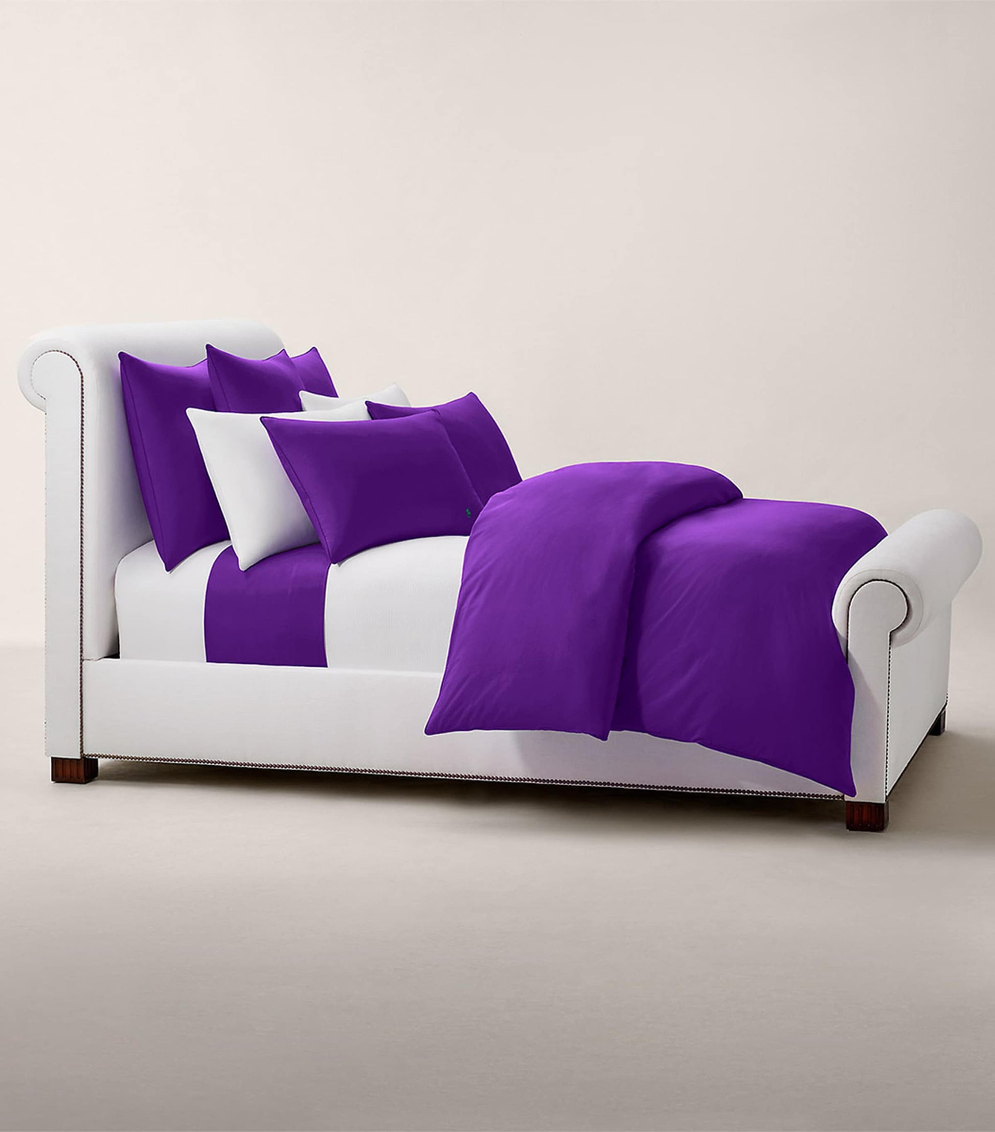 Cotton Polo Player Standard Pillowcase (50cm x 75cm)