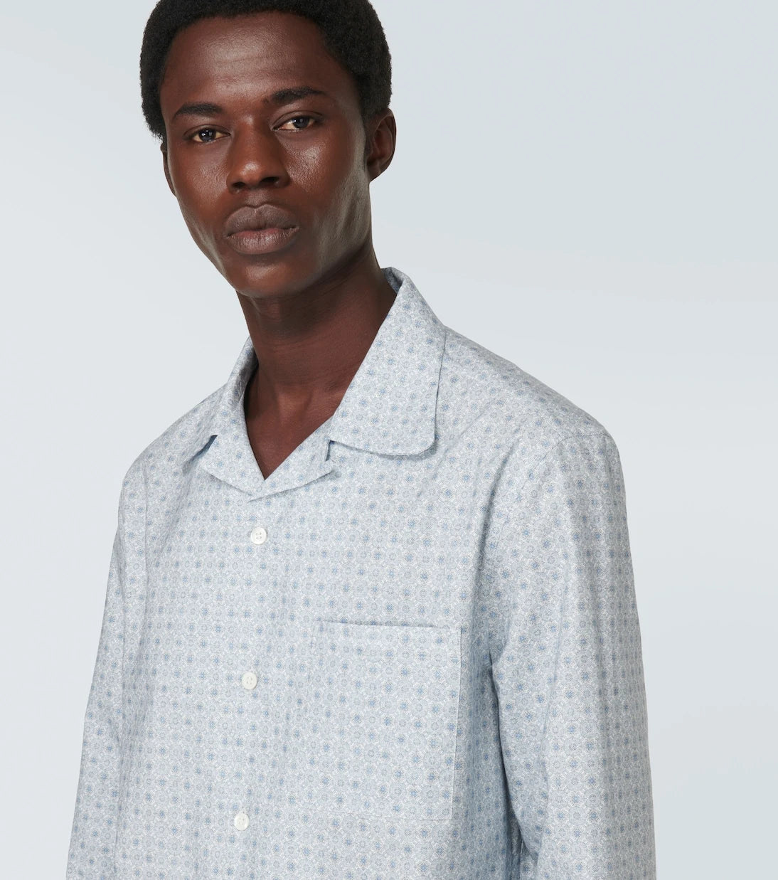 Brunello Cucinelli - Printed cotton shirt