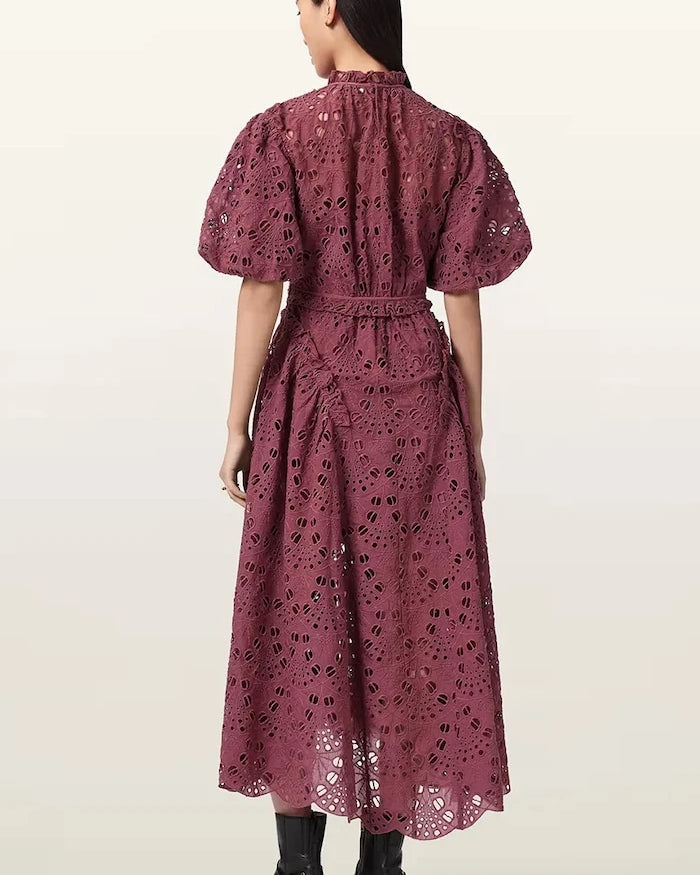 AllSaints ODETTE kloş elbise