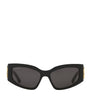 Balenciaga Black Injected BB0321S Sunglasses