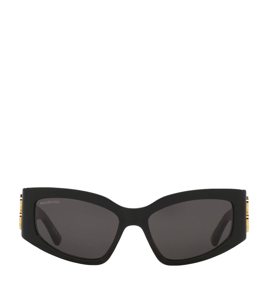 Balenciaga Black Injected BB0321S Sunglasses