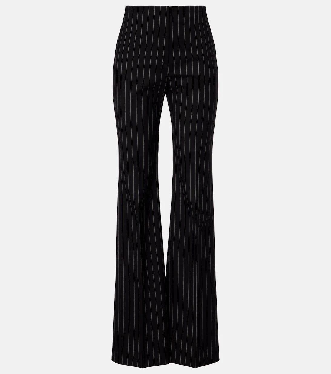 Sportmax - Visino wool-blend gabardine flared pants
