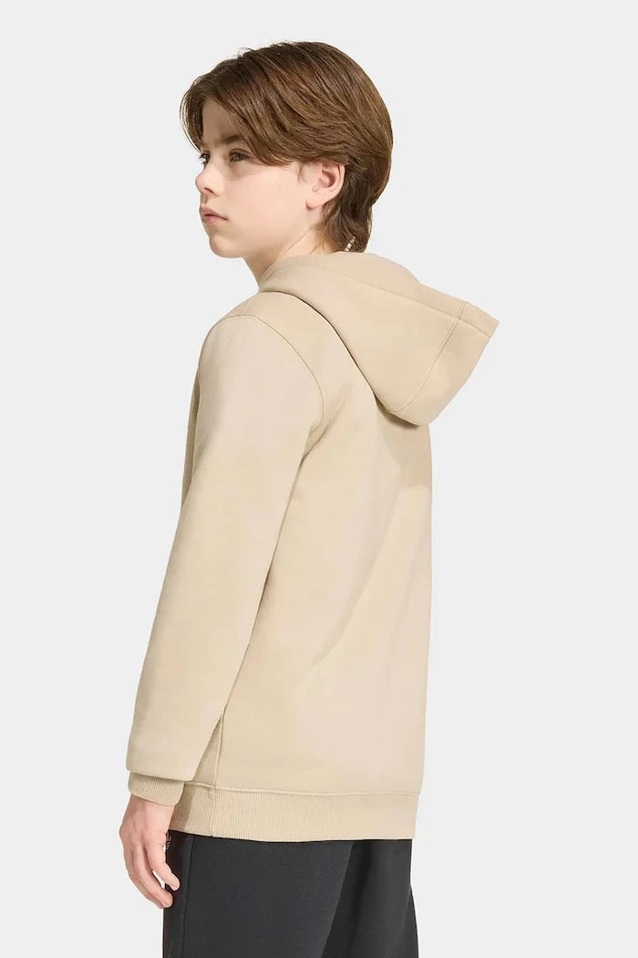 adidas Originals çocuklar için pamuklu kapüşonlu sweatshirt