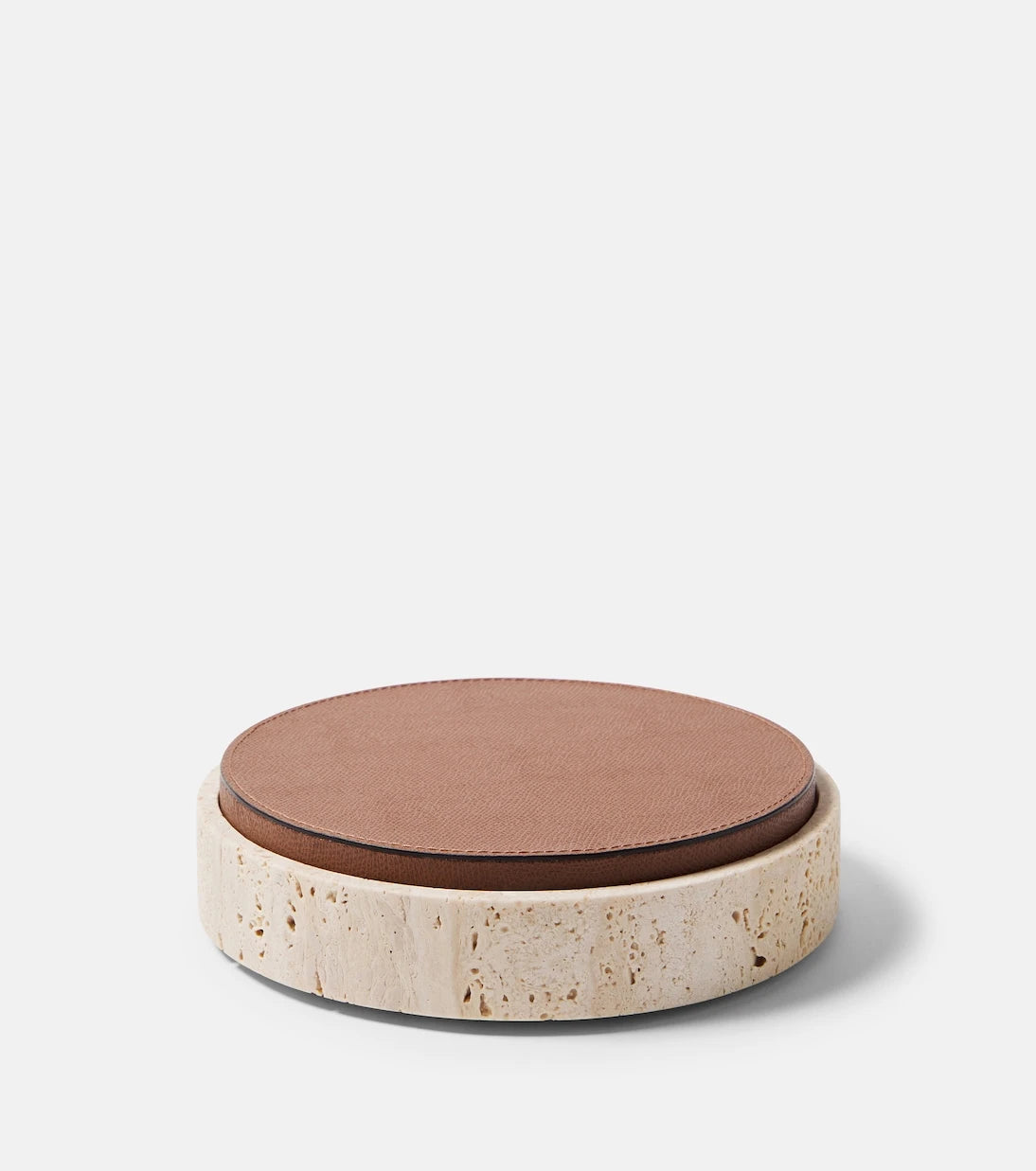 Giobagnara - Giza Small marble and leather box