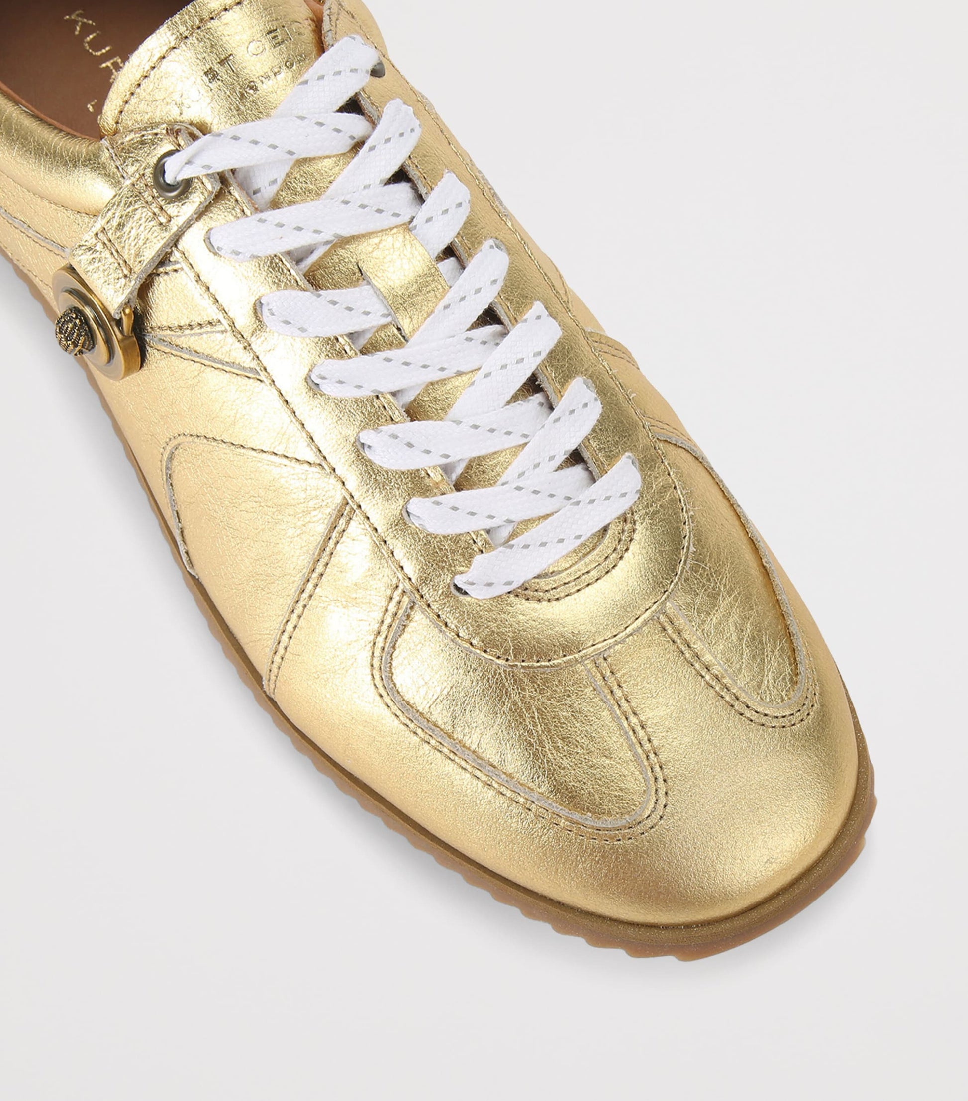 Metallic Leather Eldon Sneakers
