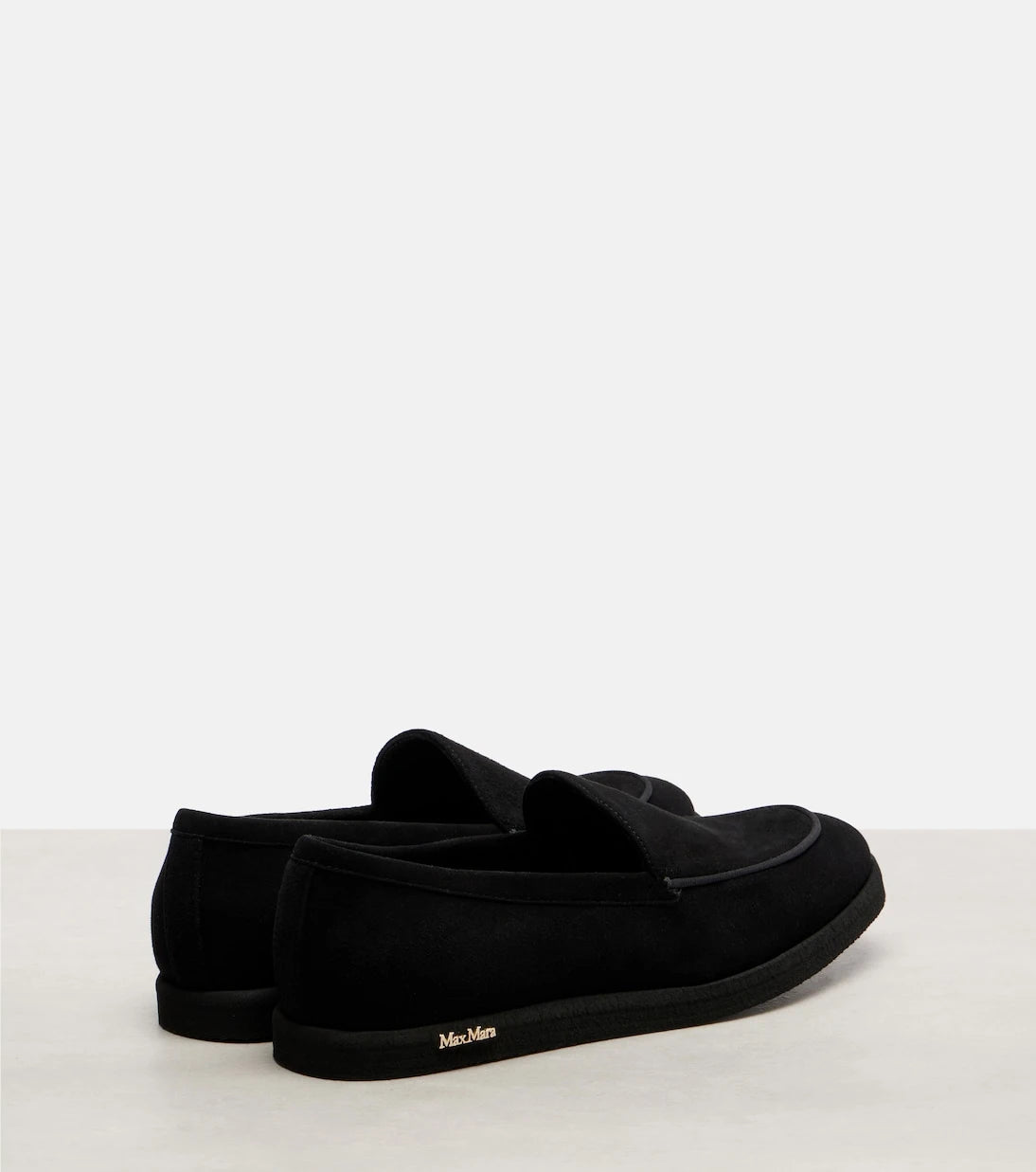 Max Mara - Softmoc suede moccasins
