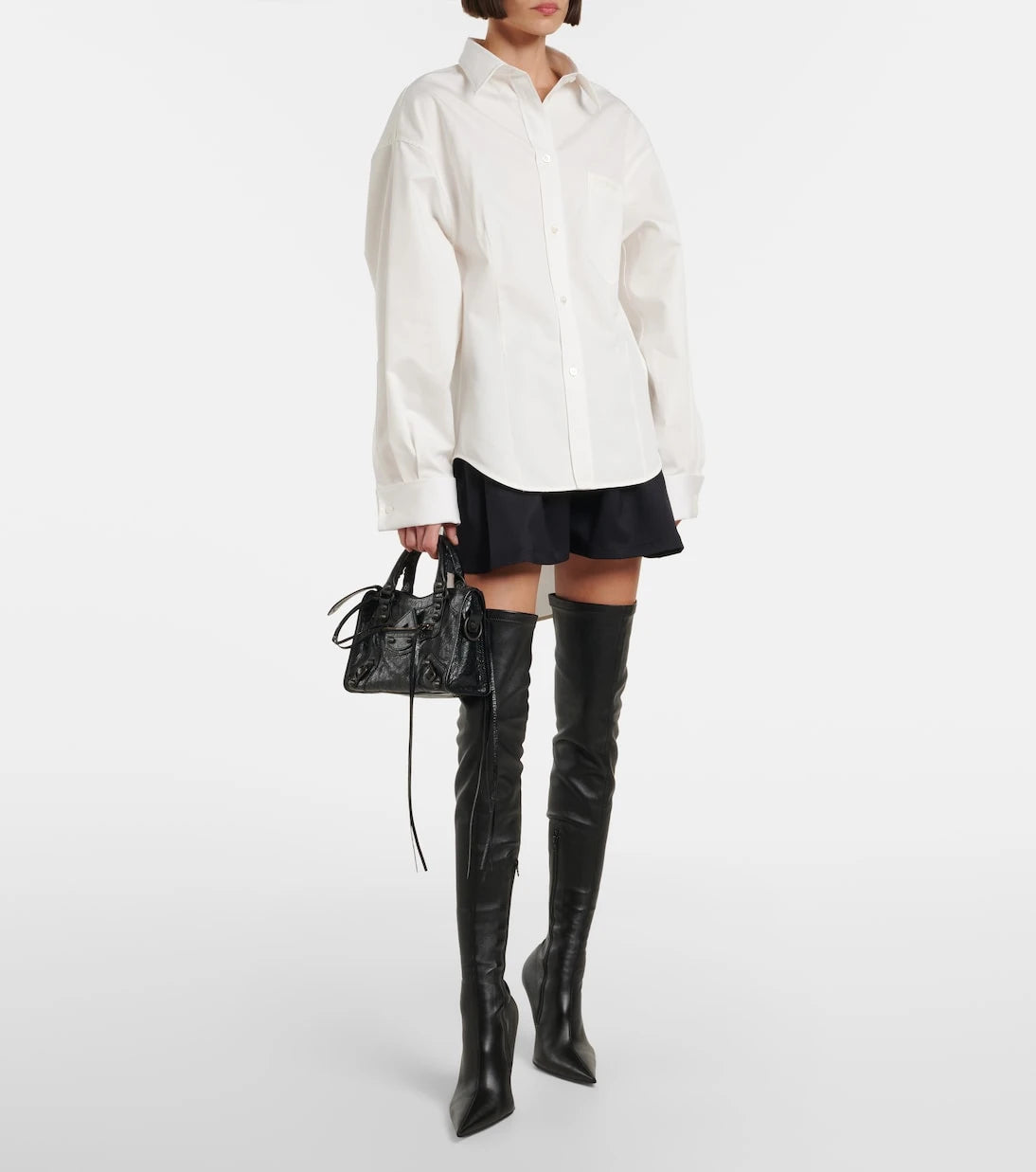 Balenciaga - Le City Mini leather tote bag