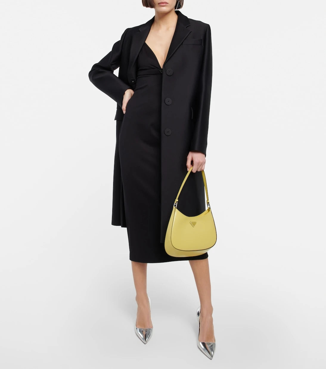 Prada - Cleo Small leather shoulder bag