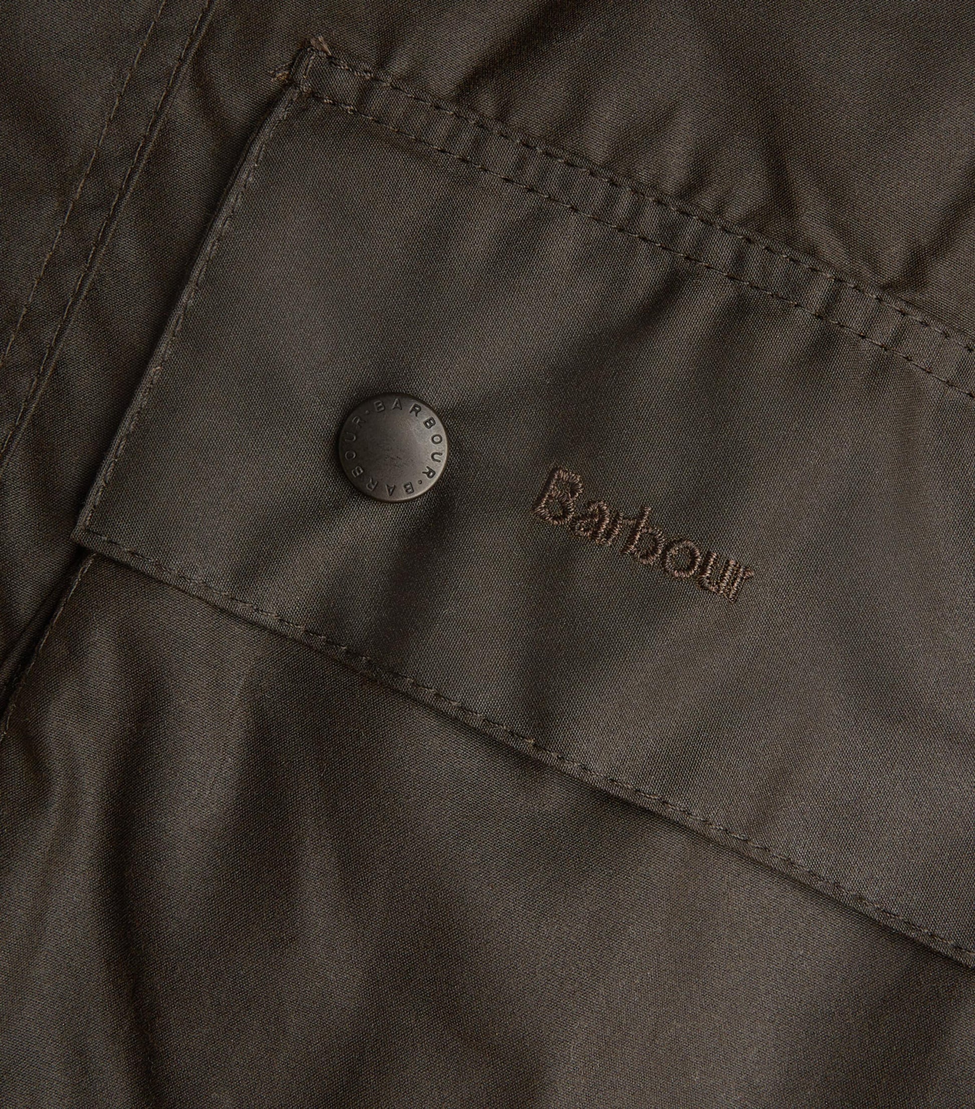 Green Waxed Beaufort Jacket